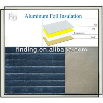 foil backed insulation board roof wall paneling isolation